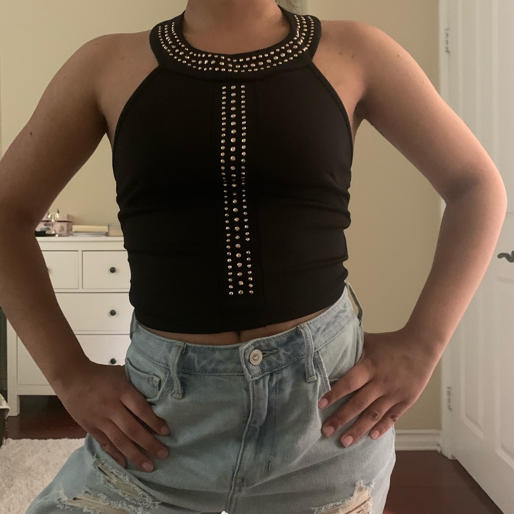 💞Charlotte Russe Formal Crop Top